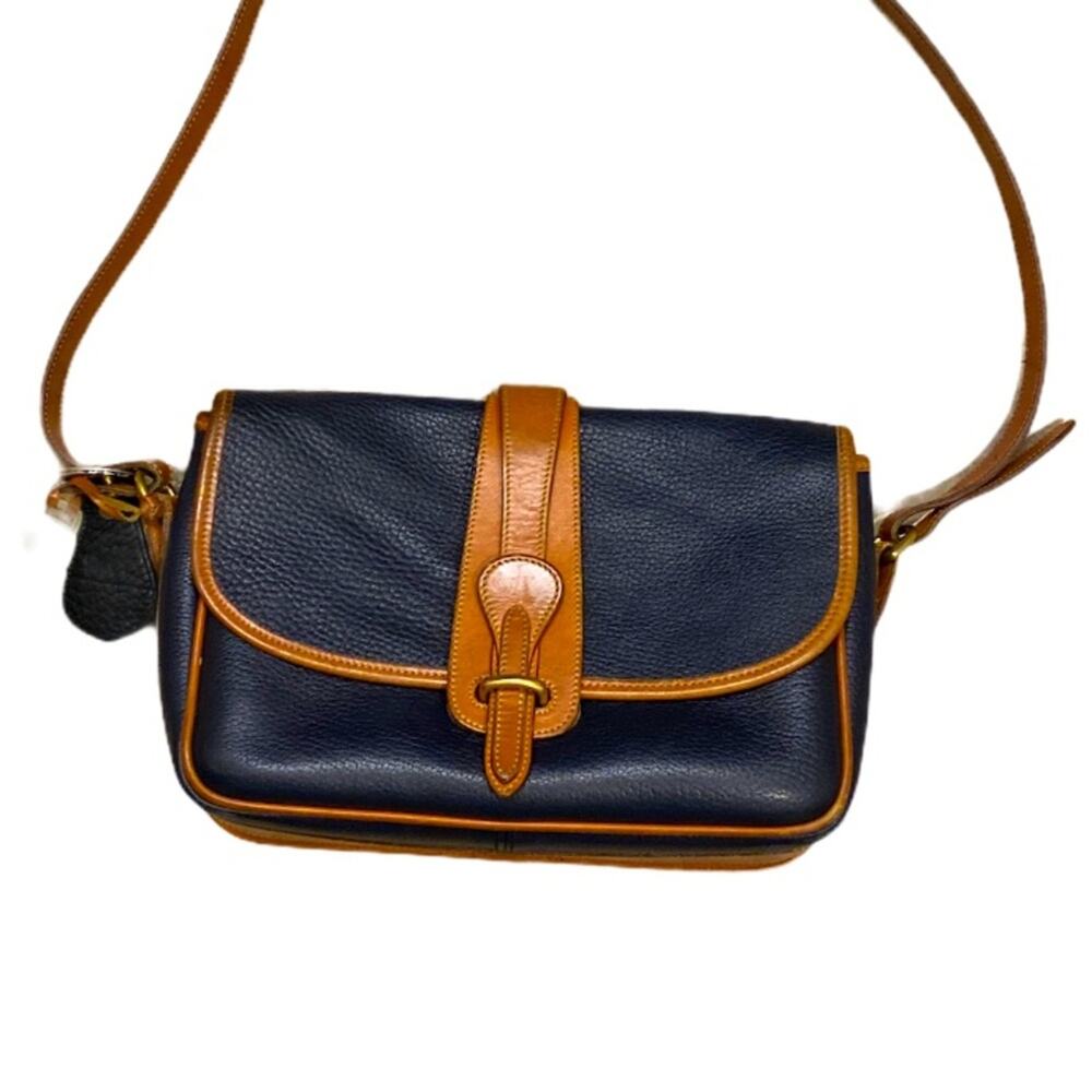 Dooney & Bourke Vintage Leather Equestrian Purse
